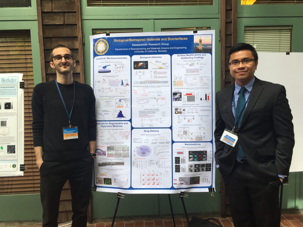 Peyman Delparastan and Brylee Tiu present poster at the CARA ...